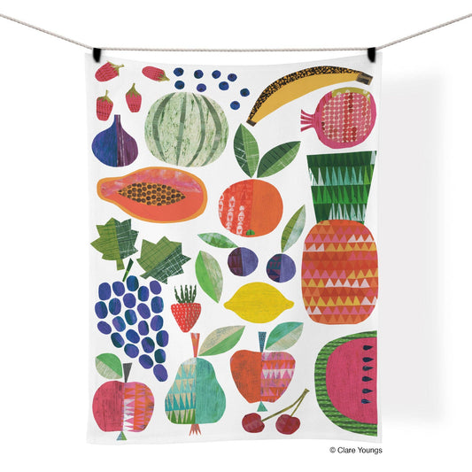 Tea Towel Fruit Stand