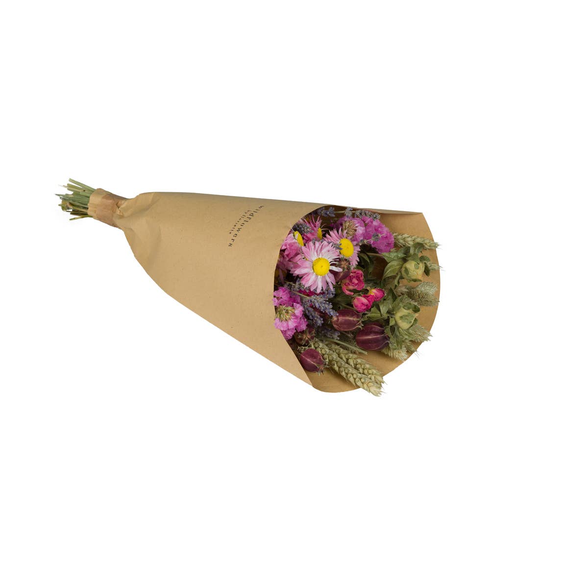 Dried Flowers - Field Bouquet - Pink: Small