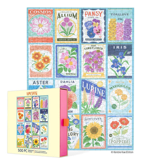 Puzzle Seed Packets 500 Piece