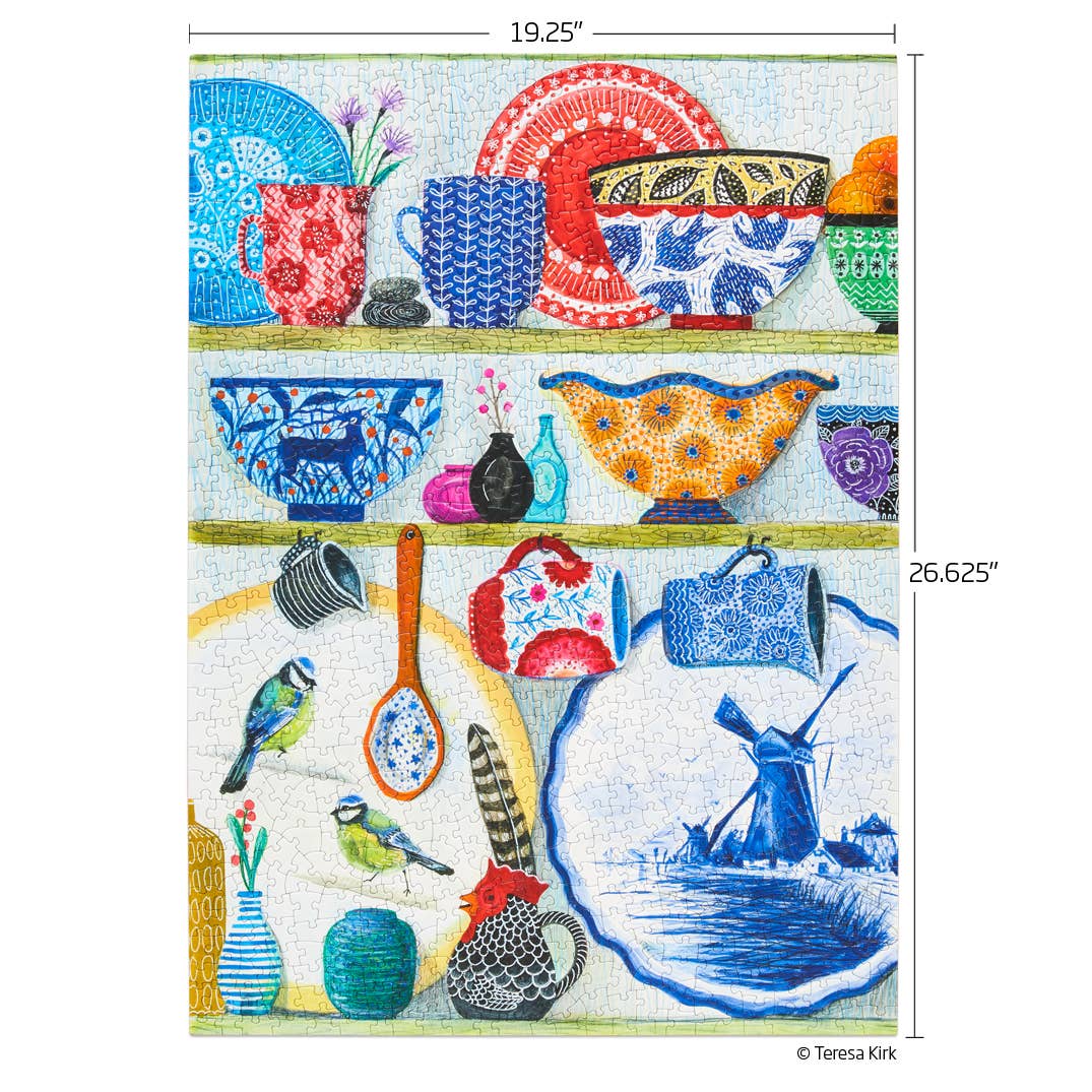 Puzzle Kitchen Dresser 1000 Pieces