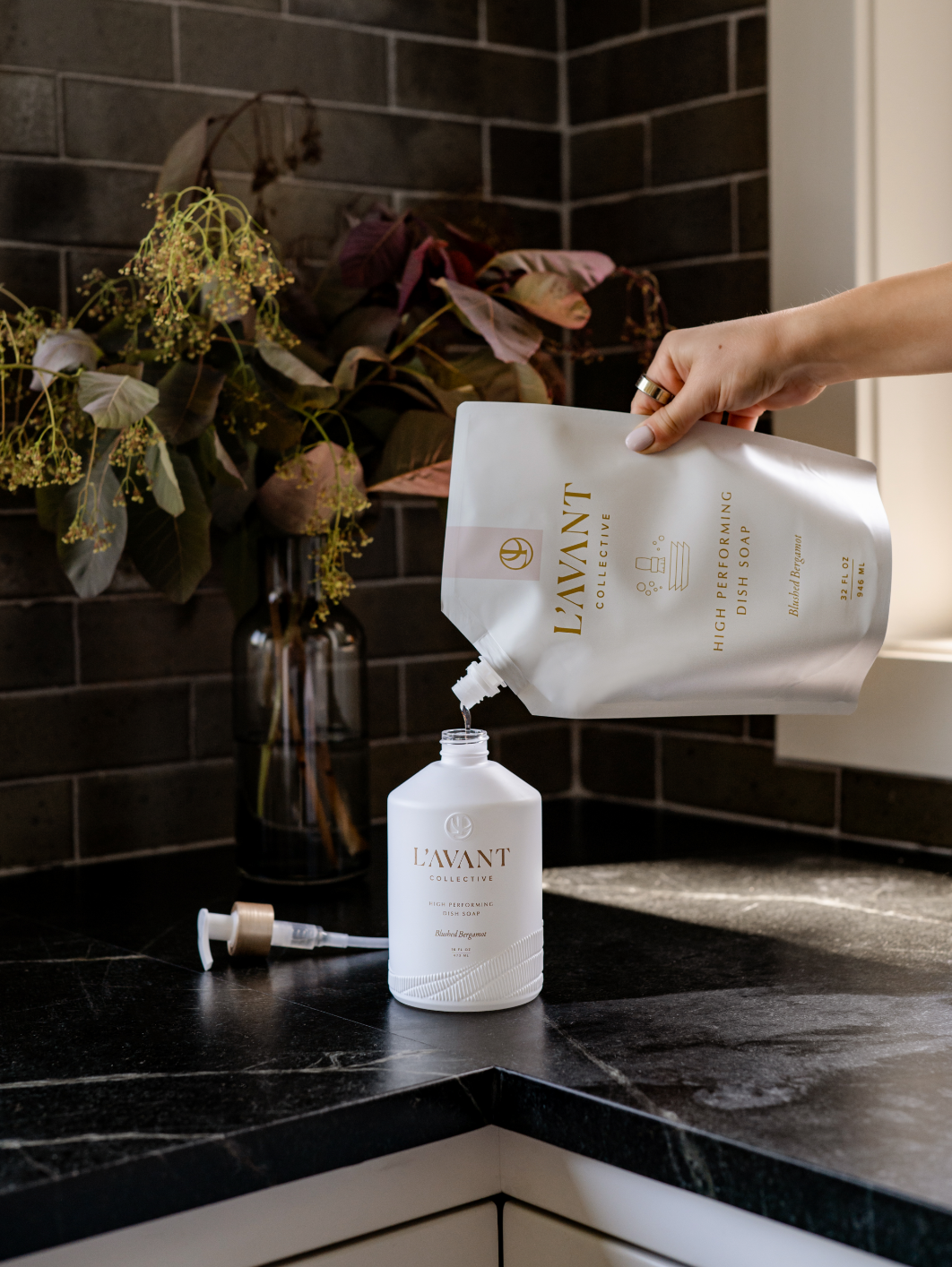 Blushed Bergamot High Performing Dish Soap