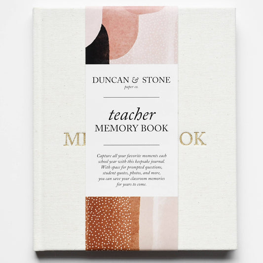 Teacher Memory Book Journal