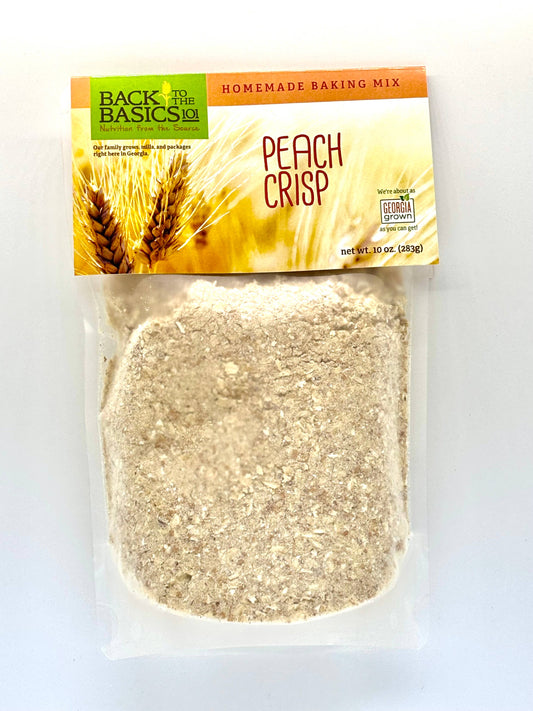 Peach Crisp Homemade Baking Mix