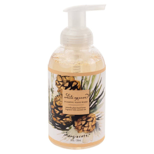 White Spruce Foaming Hand Wash- Mangiacotti