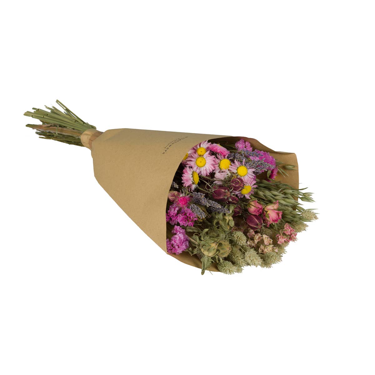 Dried Flowers - Field Bouquet - Pink: Large