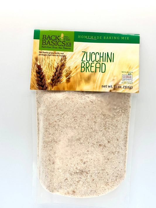 Zucchini Bread Homemade Baking Mix