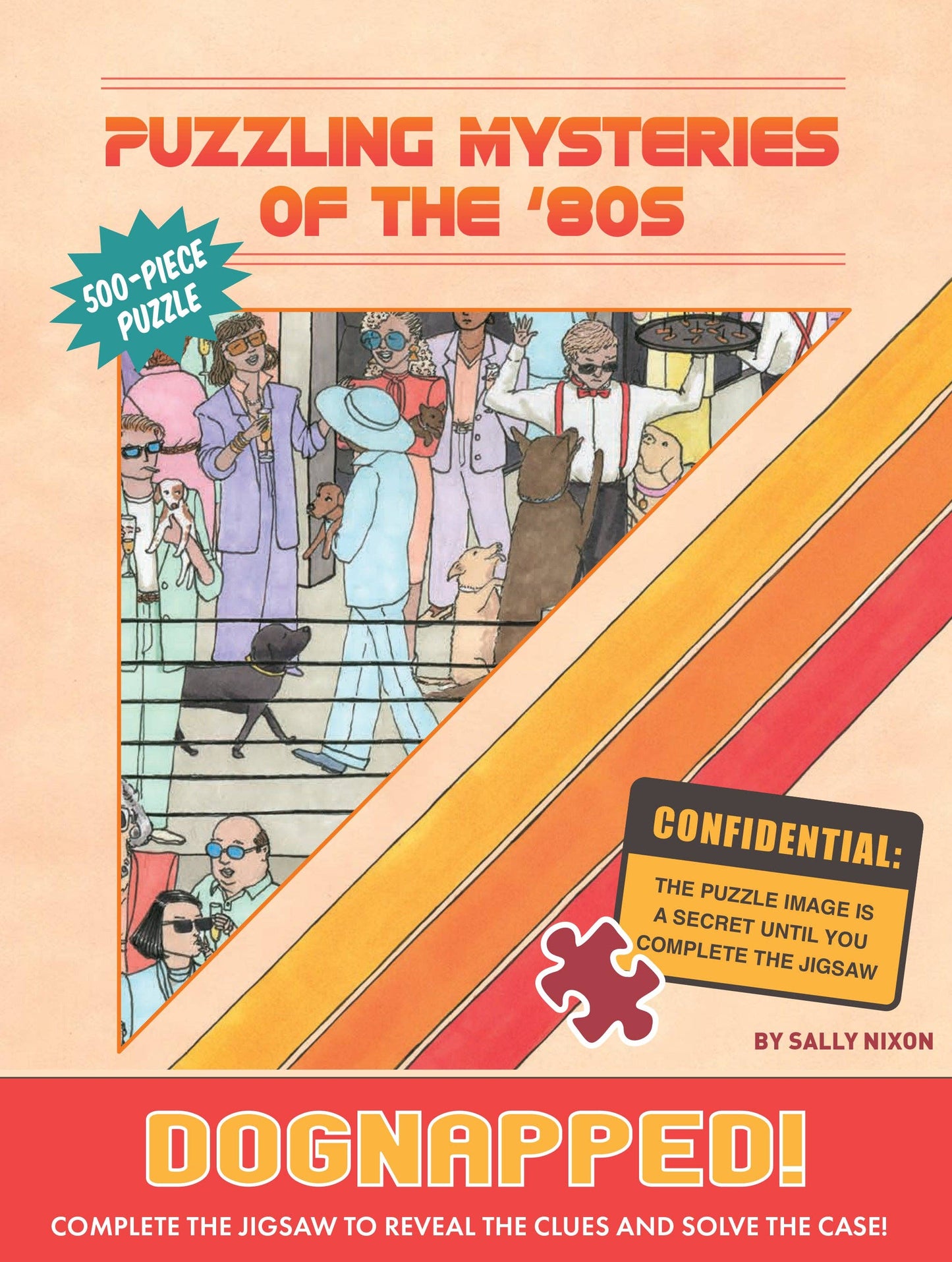 Mysteries of the 80s Dognapped! 500-Piece Puzzle