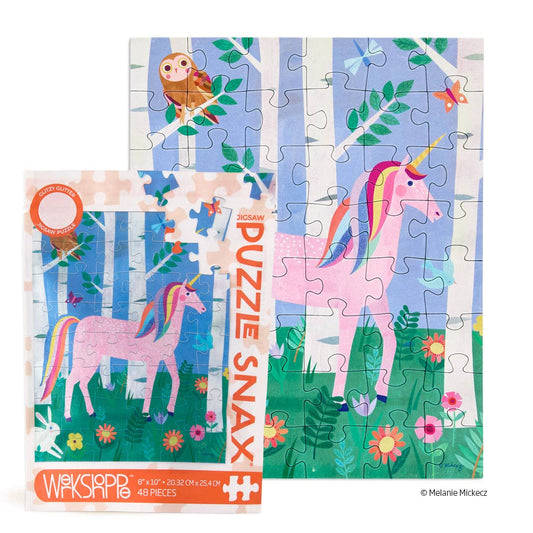 Puzzle Snax Unicorn Forest 48 Piece