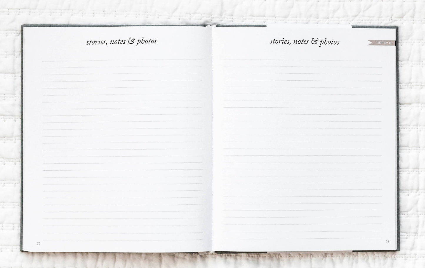 Travel Journal & Adventure Keepsake
