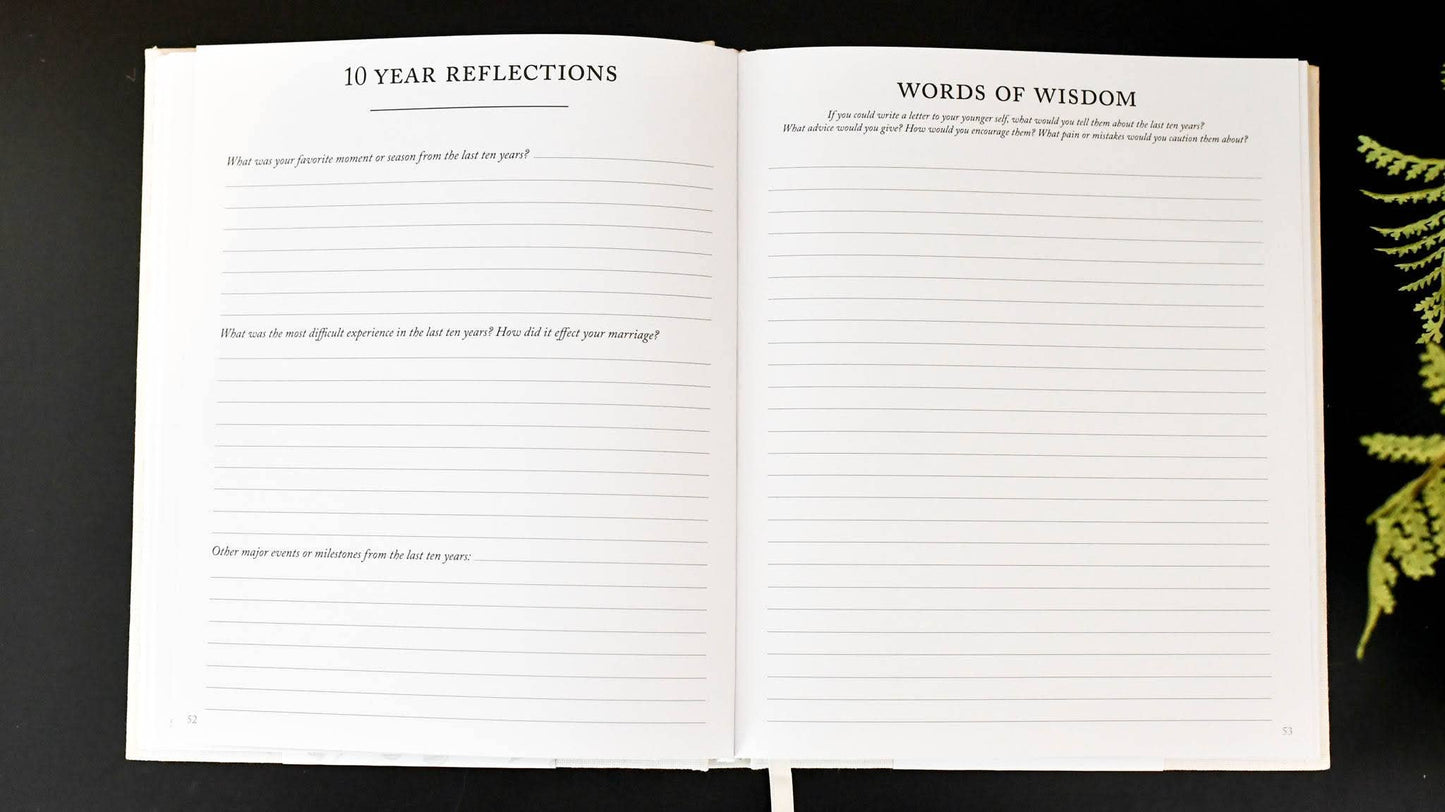 Anniversary Journal