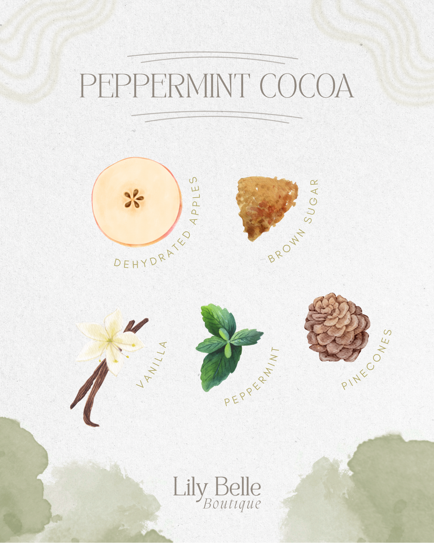 Peppermint Cocoa Simmer Pot | Apple Vanilla Peppermint