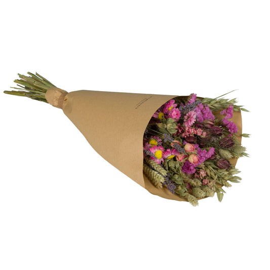Dried Flowers - Field Bouquet - Pink: Large