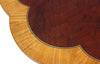 Phyfe-Style Dining Table with Satinwood Border