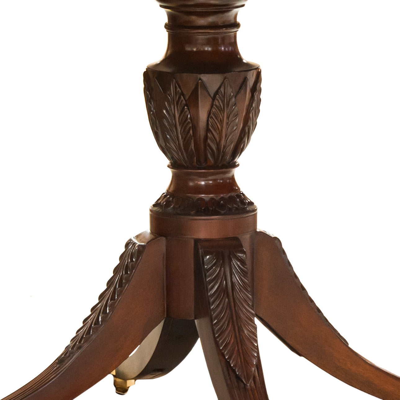 Phyfe-Style Dining Table with Satinwood Border