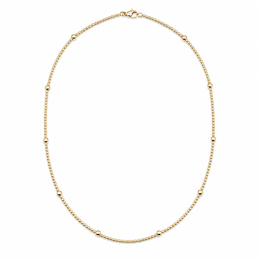 Gold Filled Waterproof Necklace-Erin Grey