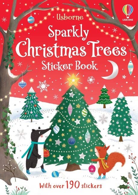 Sparkly Christmas Trees Book