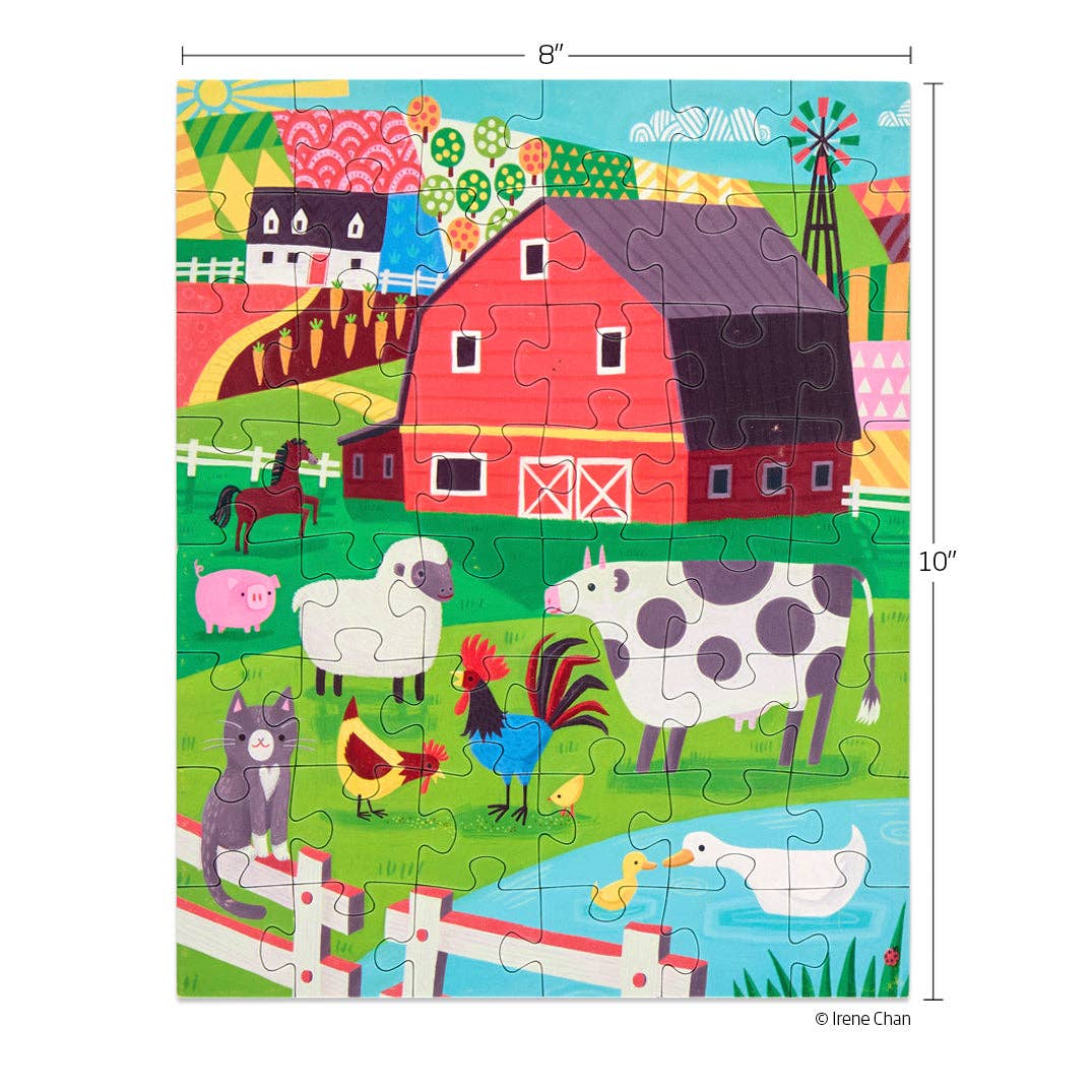 Puzzle Snax Farm Friends 48 Piece