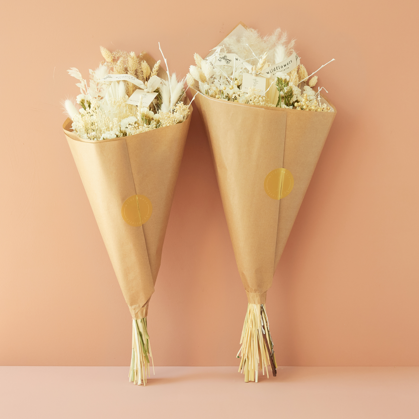 Dried Flowers - Field bouquet Exclusive - White : Large