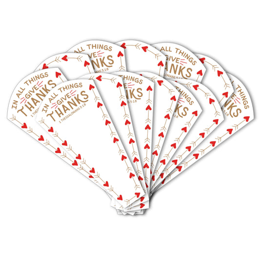 Replacement Thankful Feathers®- Bible Verse