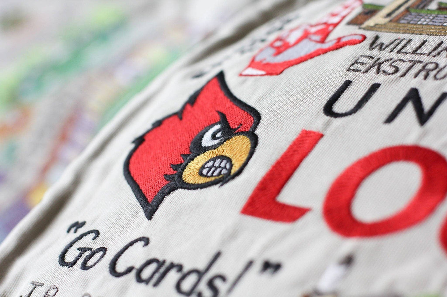 Louisville Pillow Embroidered