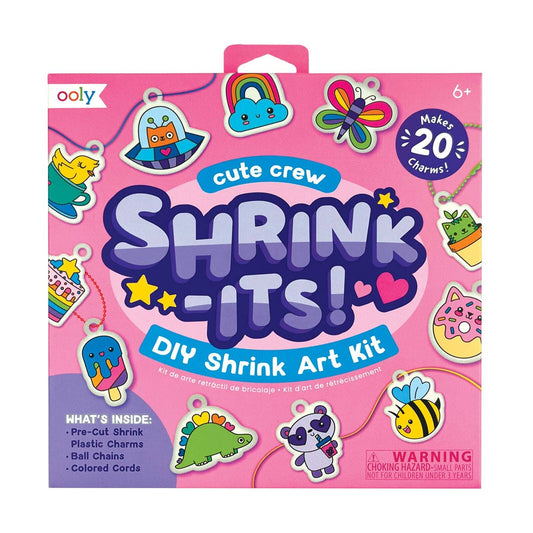 Shrink-Its!: D.I.Y. Shrink Art Kit - Cute Crew