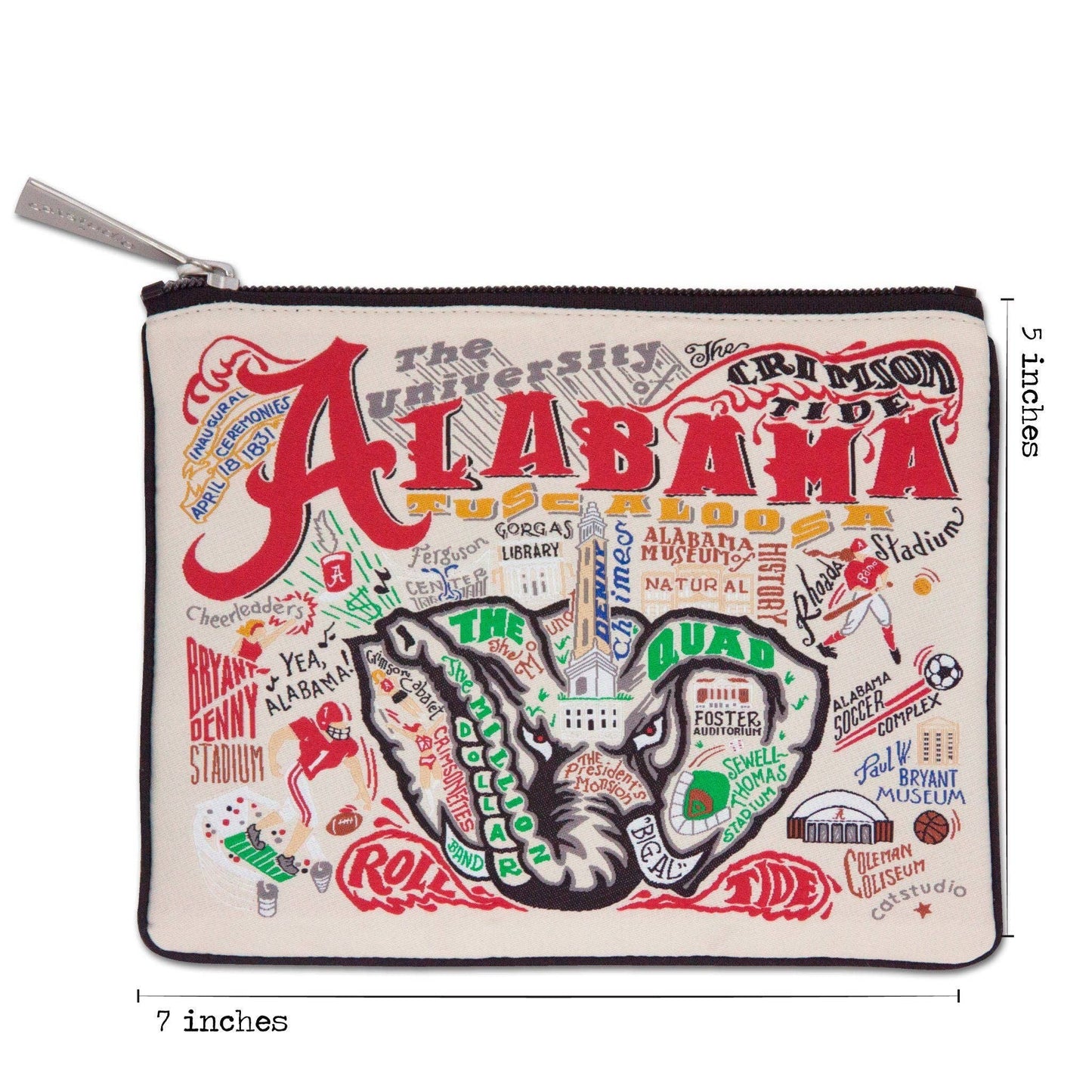 Alabama Zip Pouch