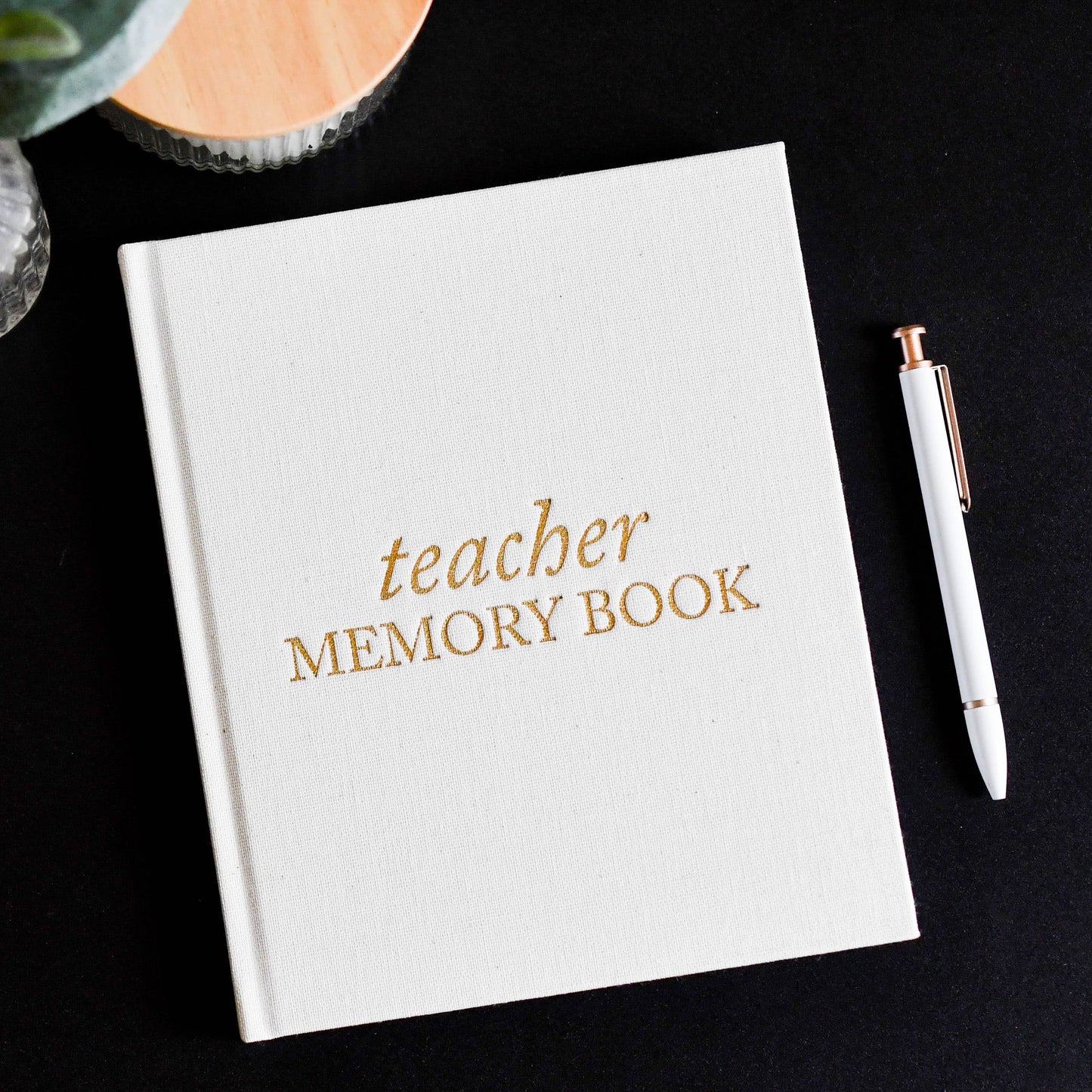 Teacher Memory Book Journal