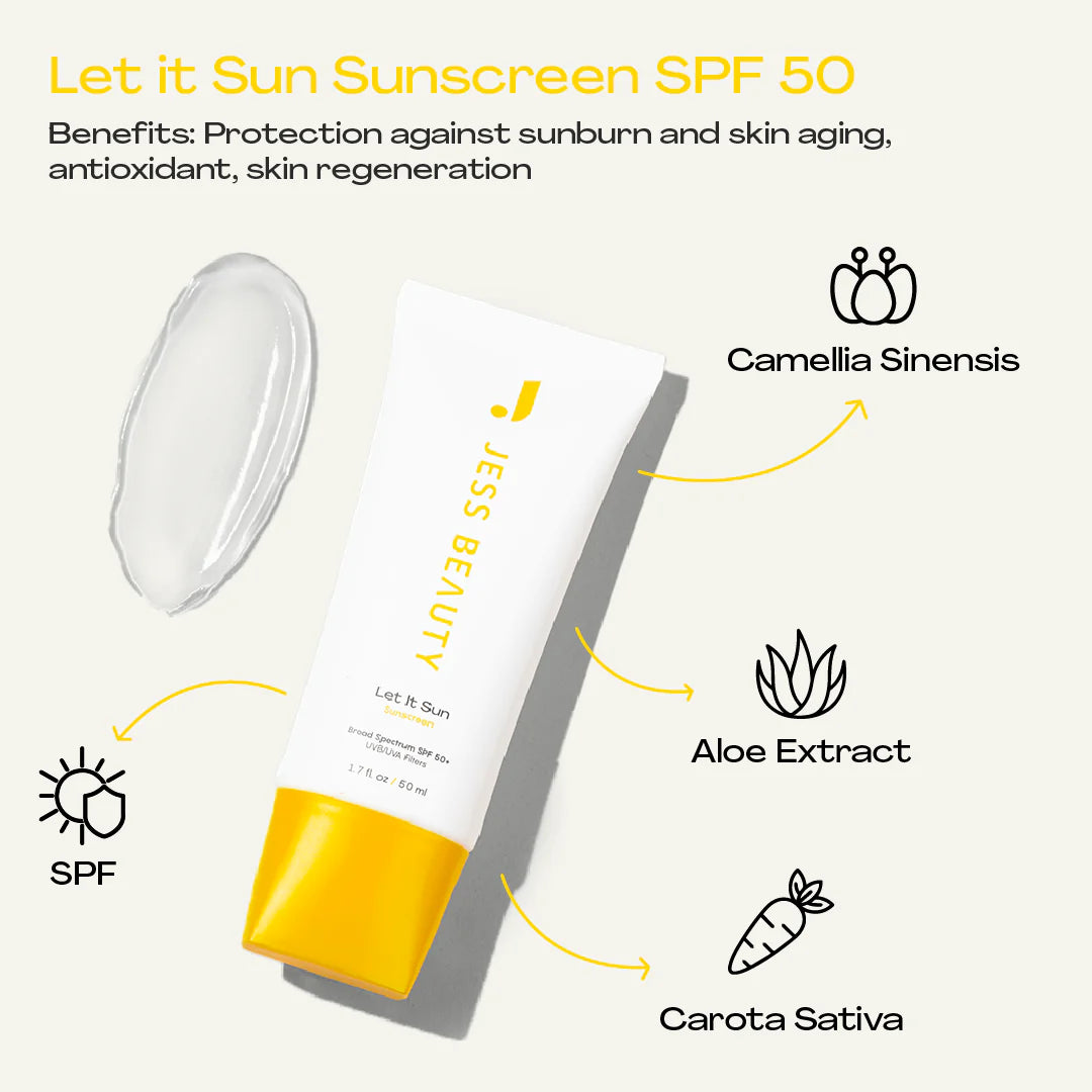 Let It Sun Sunscreen SPF 50