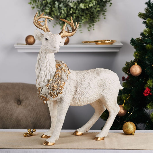 Bonita Standing Deer Figurine-Fitz and Floyd