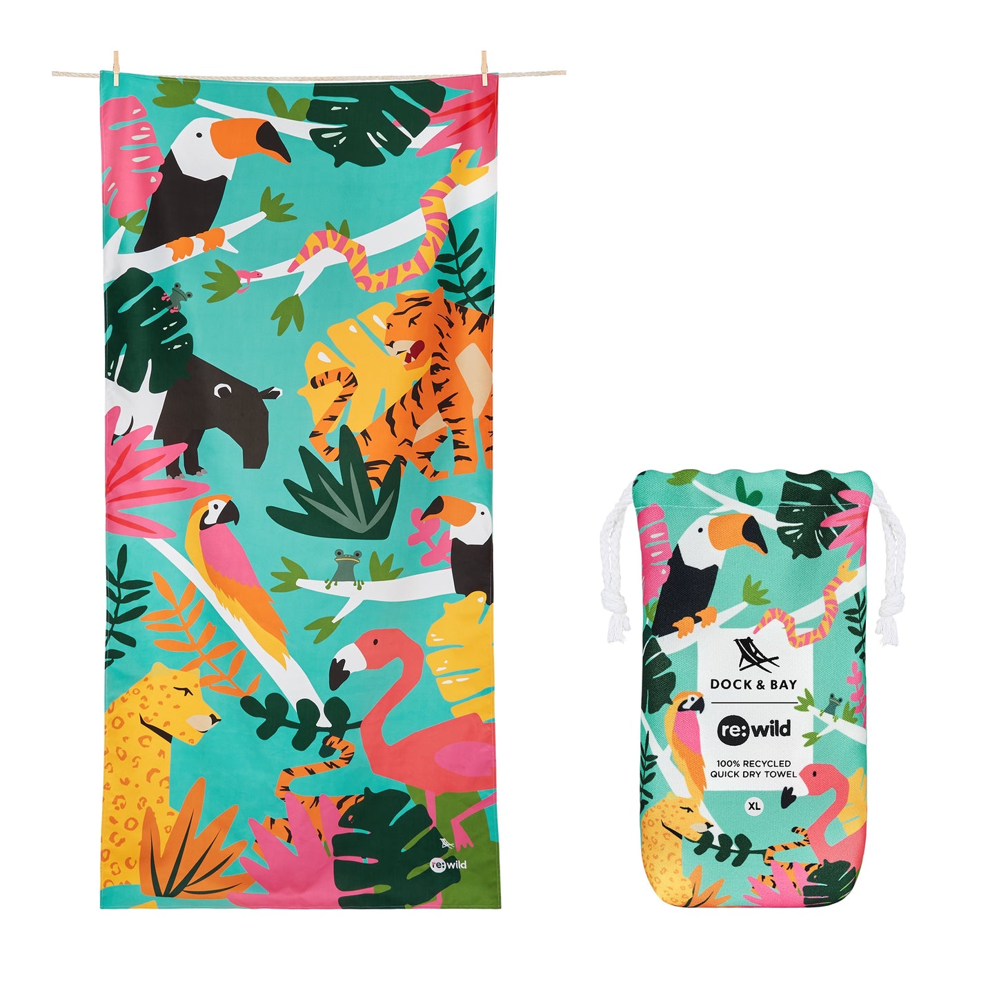 Dock & Bay - Adult Beach Towel