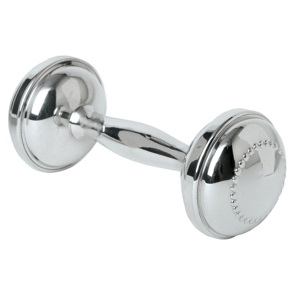 Dumbell Rattle with Beading