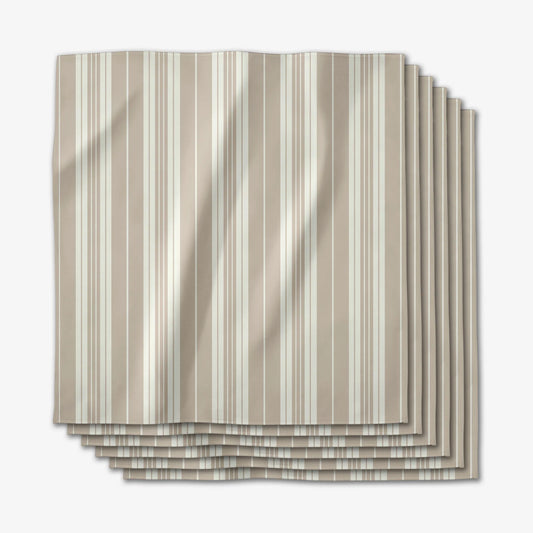 Geometry Dinner Napkin Set - 6 Pack