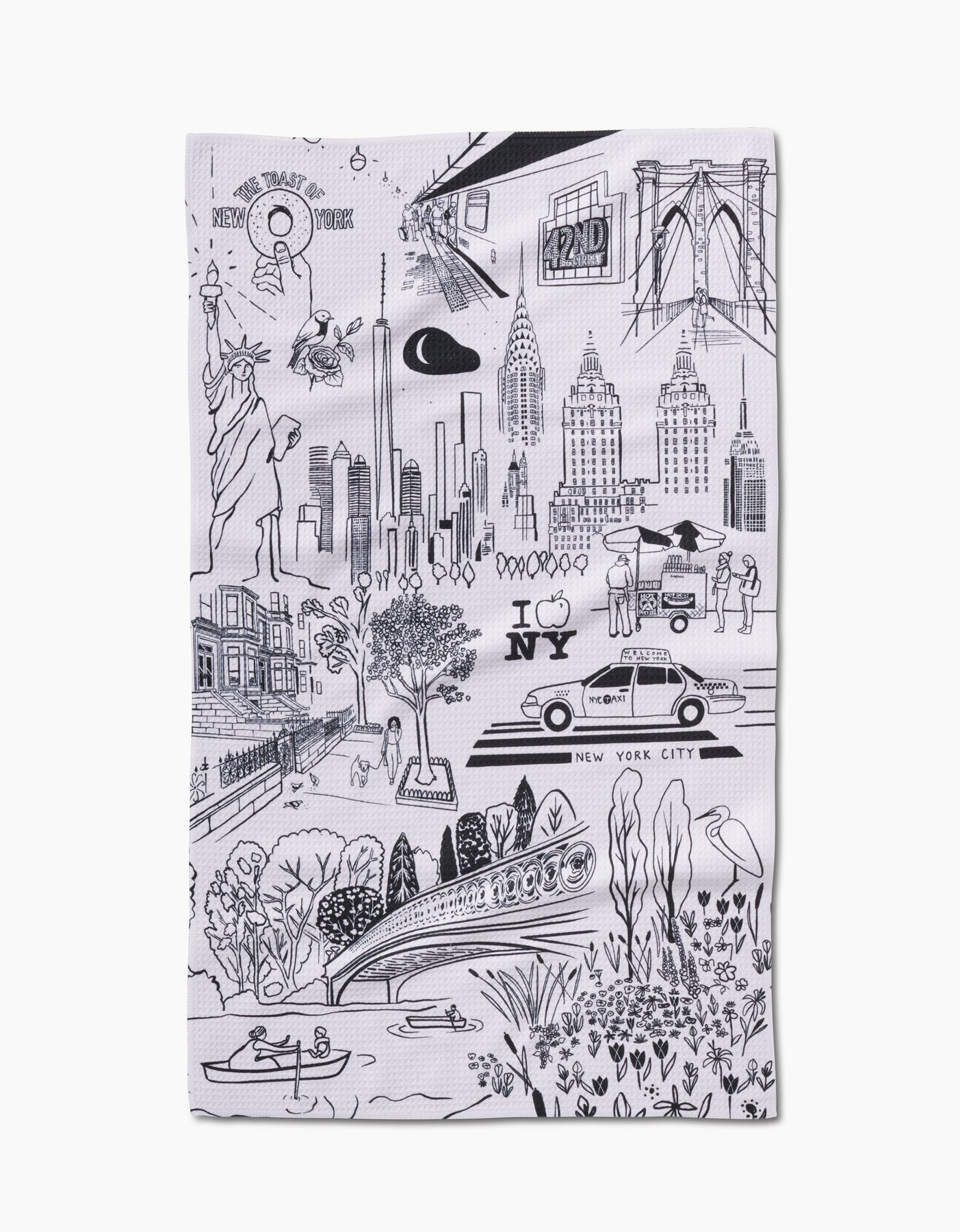 Geometry Kitchen Tea Towel