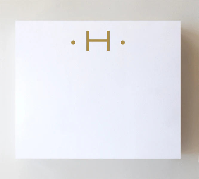 Gold Foil Luxe Initials