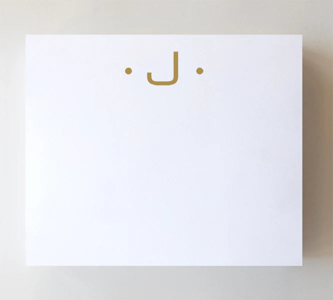 Gold Foil Luxe Initials