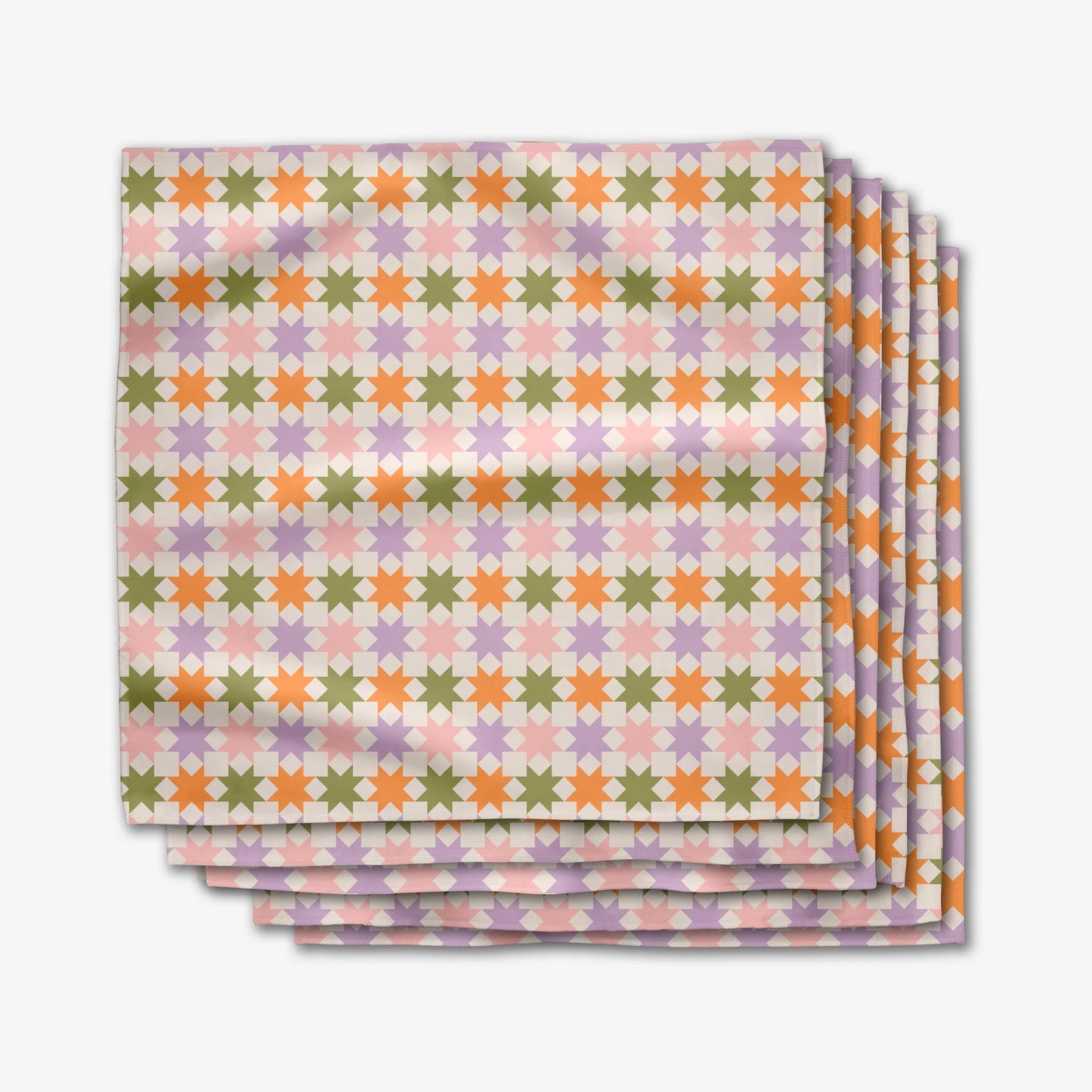 Geometry Dinner Napkin Set - 6 Pack