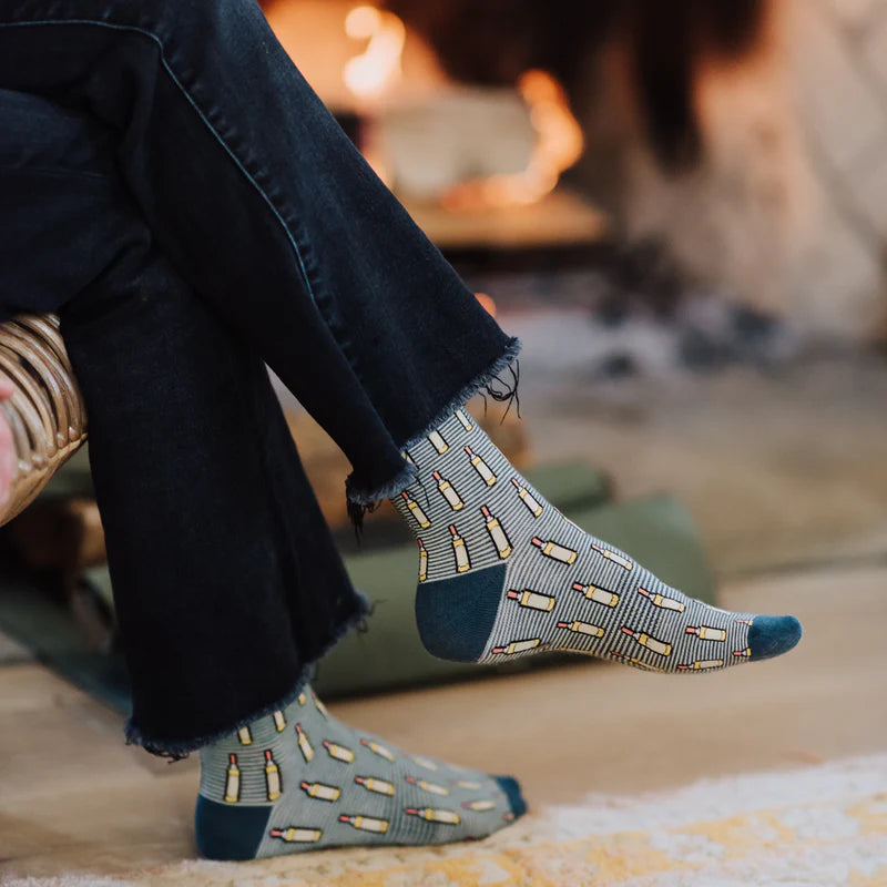 Pappy & Co - Barrels and Bottles Sock Set