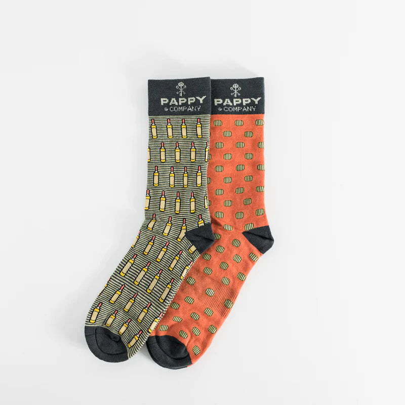 Pappy & Co - Barrels and Bottles Sock Set