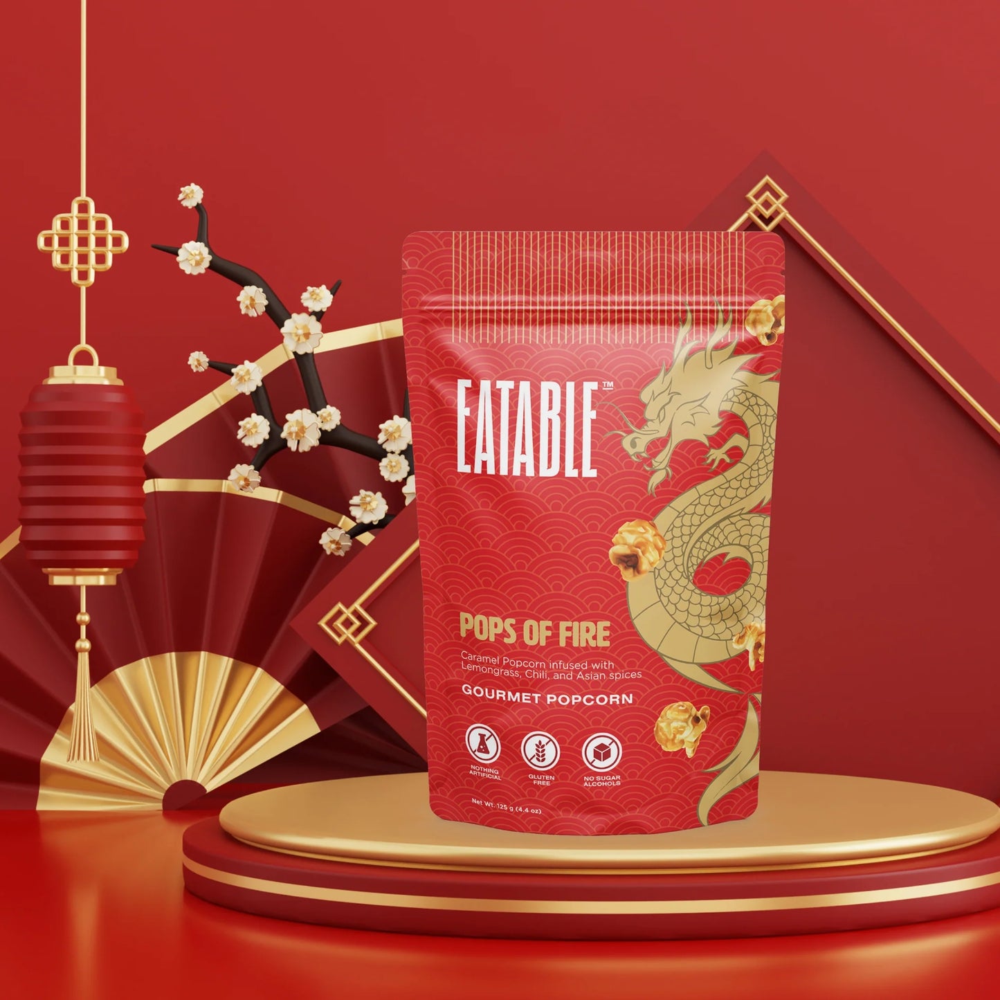 Pops of Fire Popcorn