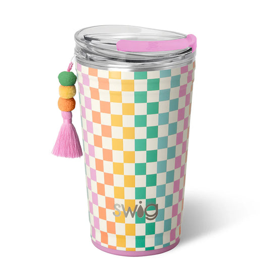Check Mate - 24oz Party Cup