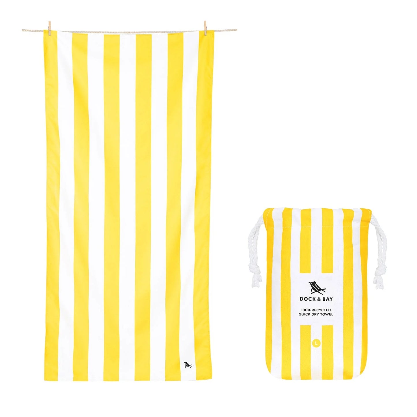 Dock & Bay - Adult Beach Towel