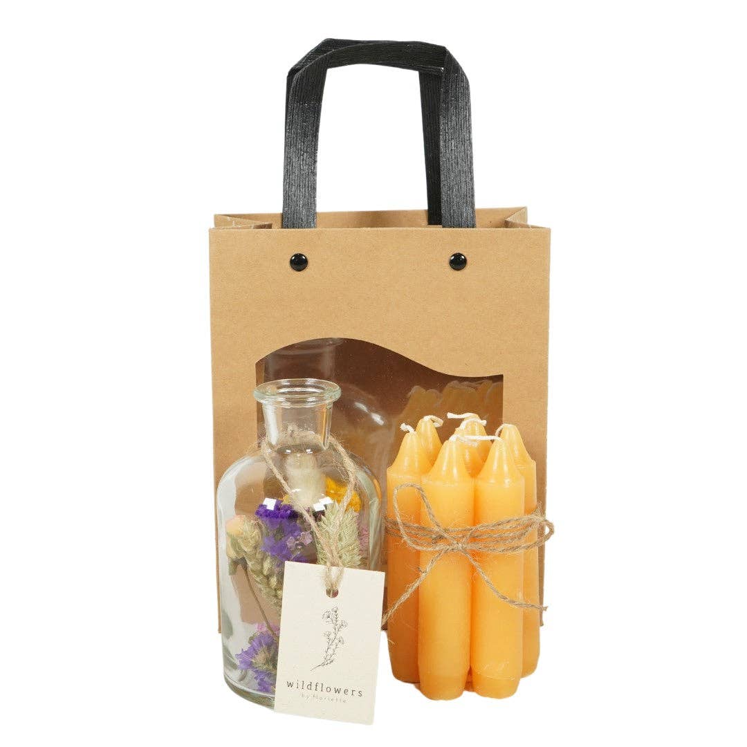 Helderheid Vaas met Cadeautas Multi