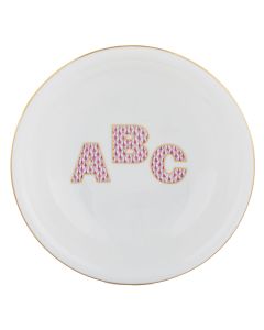 Bowl with ABC