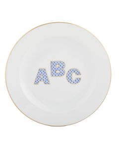 Plate with ABC