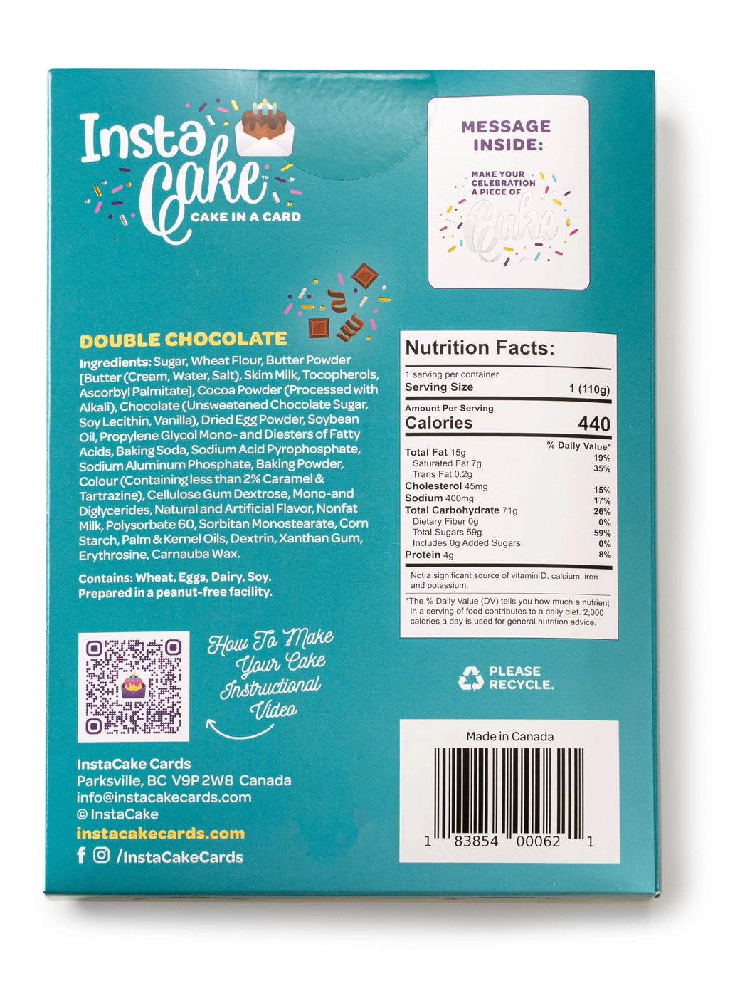 Instacake Cards