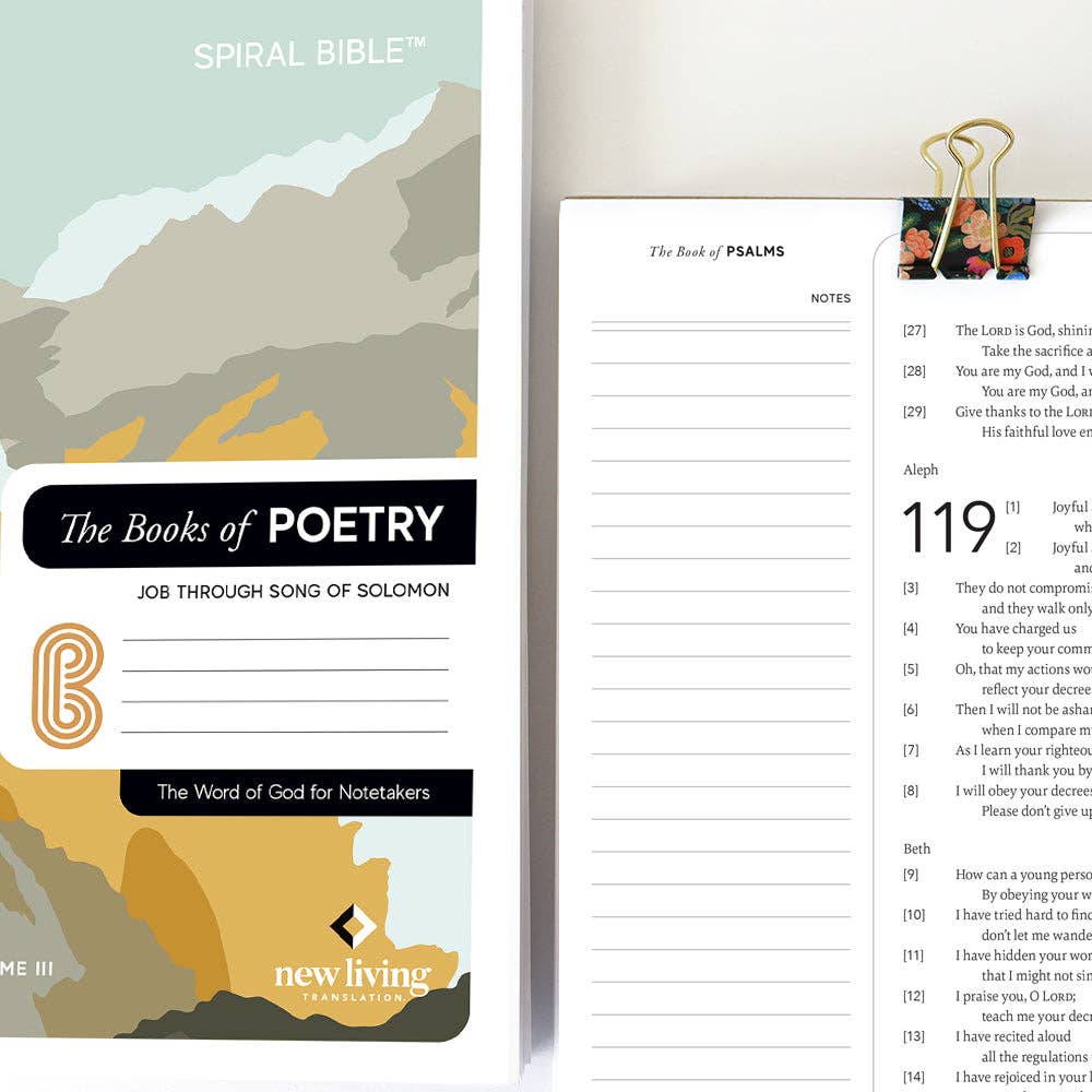 Spiral Bible™ - NLT - Job - Song of Solomon