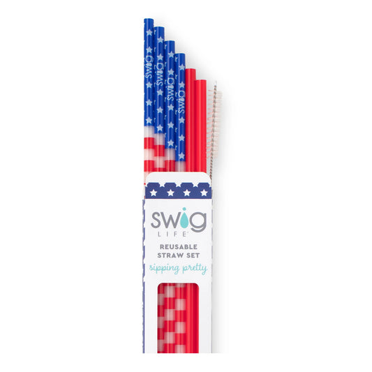 American Straw Set Reusable