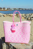 Tote LargeNeon Pink Cocoles Citron