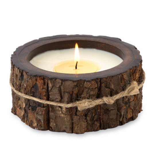 Himalayan Handmade Candles Tree Bark Candle Small: Tobacco Bark / 9 oz