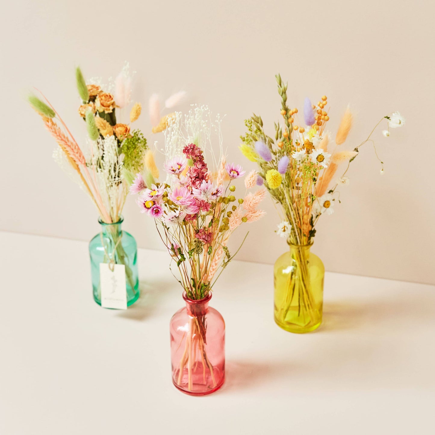 Dried Flowers - Floral Tea Party - Pastel: Pastel